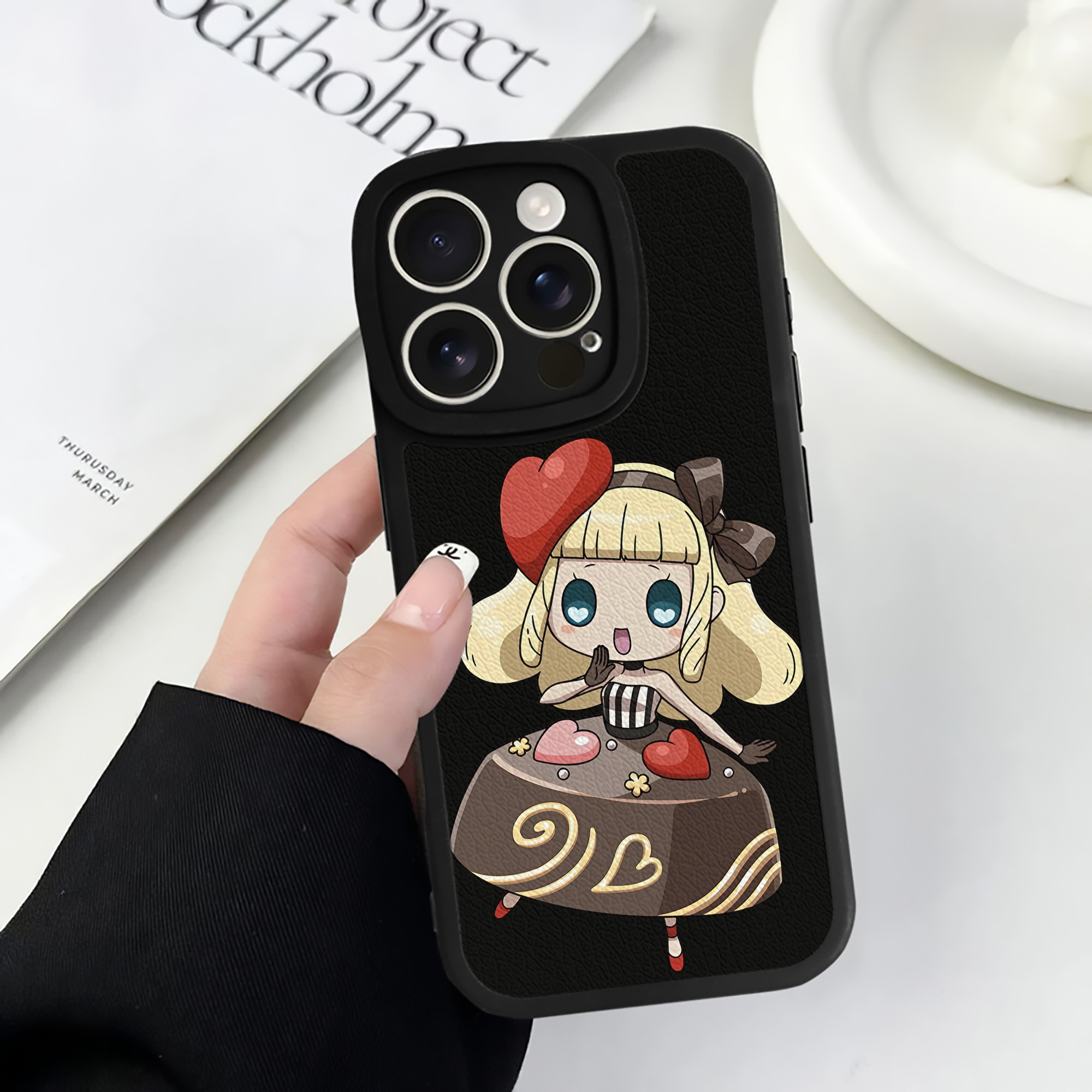 （画像用） 妖怪ウォッチ Yo-kai Watch 【iPhone 16シリーズ対応】シリコンスマホケース（レザー調） 材質：シリコン